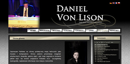 Strona Daniel Von Lison