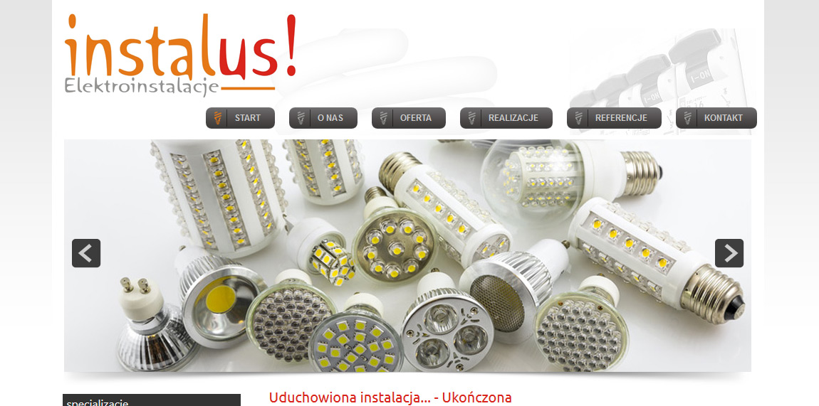 Strona dla Instalus.pl